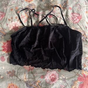 Aerie Black Lace Bralette